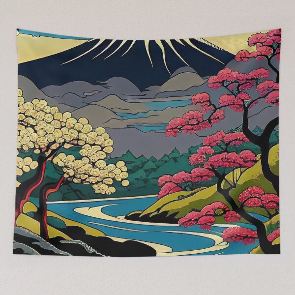 Item preview, The Winding River designed and sold by OccultDreams.