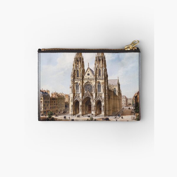 Item preview, Église Sainte-Clotilde à Paris by Max Berthelin Remastered Xzendor7 Classical Art Old Masters Reproductions designed and sold by Xzendor7 Digital Art Creations.
