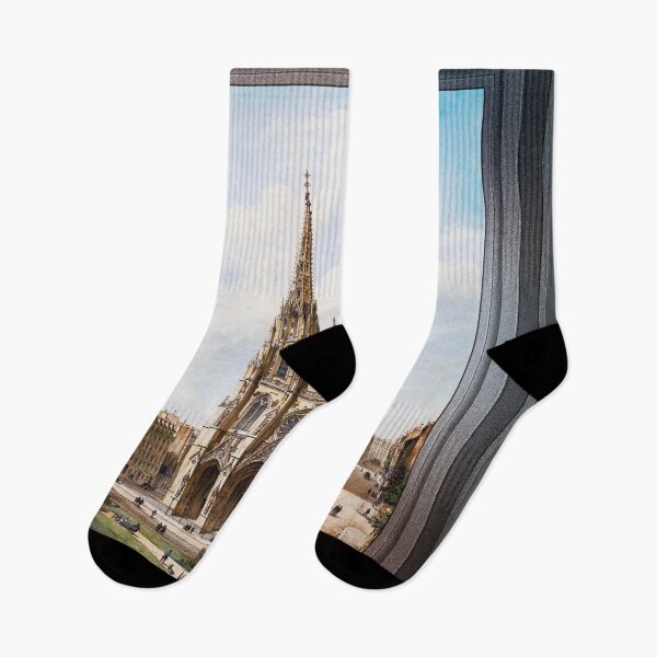Item preview, Église Sainte-Clotilde à Paris by Max Berthelin Remastered Xzendor7 Classical Art Old Masters Reproductions designed and sold by Xzendor7 Digital Art Creations.