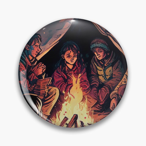 Item preview, A group of survivors in a makeshift shelter designed and sold by eozico.