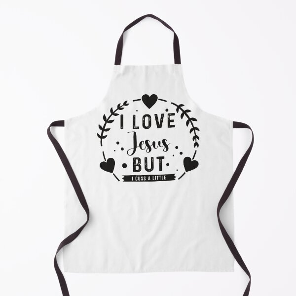 Item preview, I Love Jesus But I Cuss A Little designed and sold by NessiCreates.