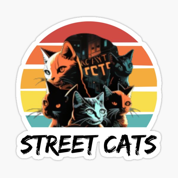 Street Cats Sticker