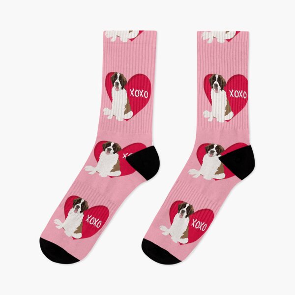 Item preview, Valentines Day Saint Bernard Love Xoxo  designed and sold by KantstandyaC.