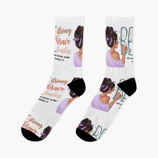 Item preview, Be Strong Be Brave Be Fearless You Are Never Alone Joshua 1.9 -  Be Strong Lady designed and sold by elisarasada.