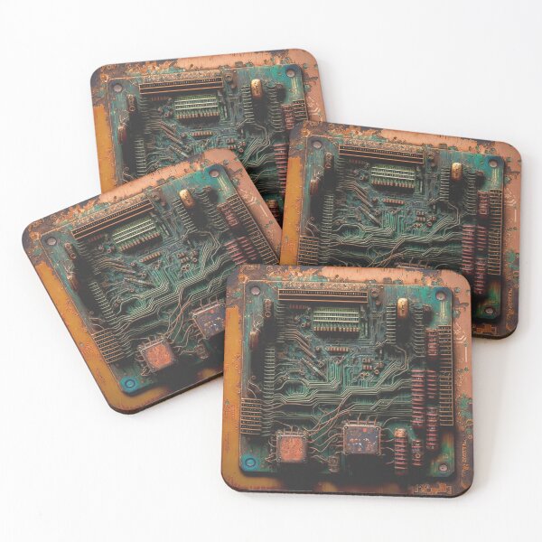 Item preview, Busy Circuit designed and sold by UbeeU-Pixels.