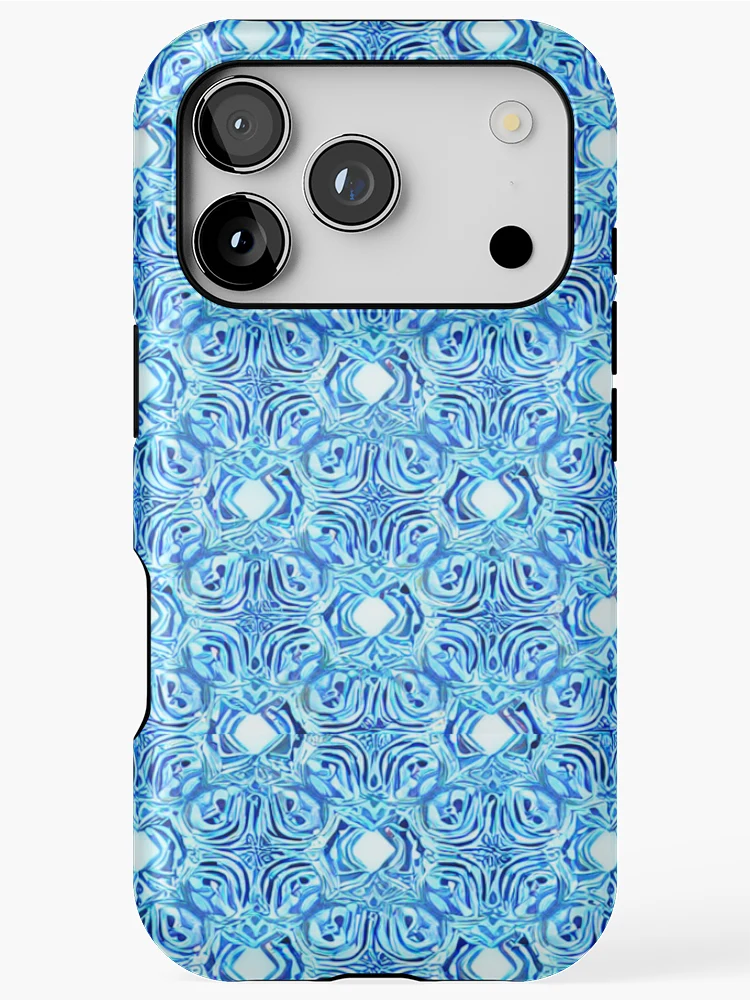 Thumbnail 1 of 4, iPhone Case, Little vortexes - pattern designed and sold by SomePatterns.