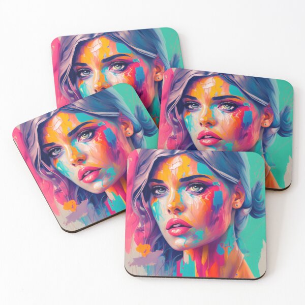 Item preview, Vibrant Portrait - Bright and Beautiful designed and sold by WBP Mart.