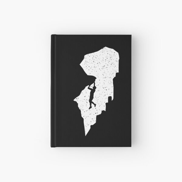 Rock climbing Hardcover Journal