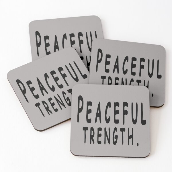Item preview, Fortitude in Tranquility: The Power of Peaceful Strength designed and sold by Peetacho.