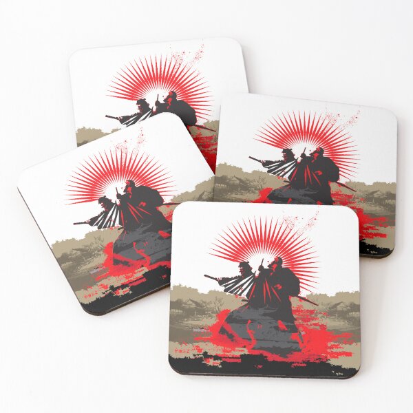Item preview, Samurai Fighting | Japanese Graphic Anime Art designed and sold by skewdart.