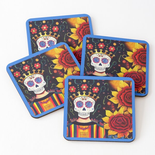 Item preview, Crowned sugarskull- -day of dead  designed and sold by Juliet  Thomas.