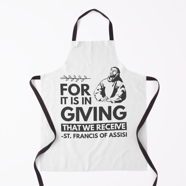 Item preview, For it is in giving that we receive - Catholic Inspirational Quotes designed and sold by catholicquotes.