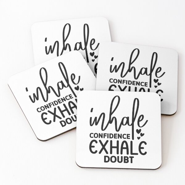 Item preview, inhale confidence exhale doubt designed and sold by angelescar.
