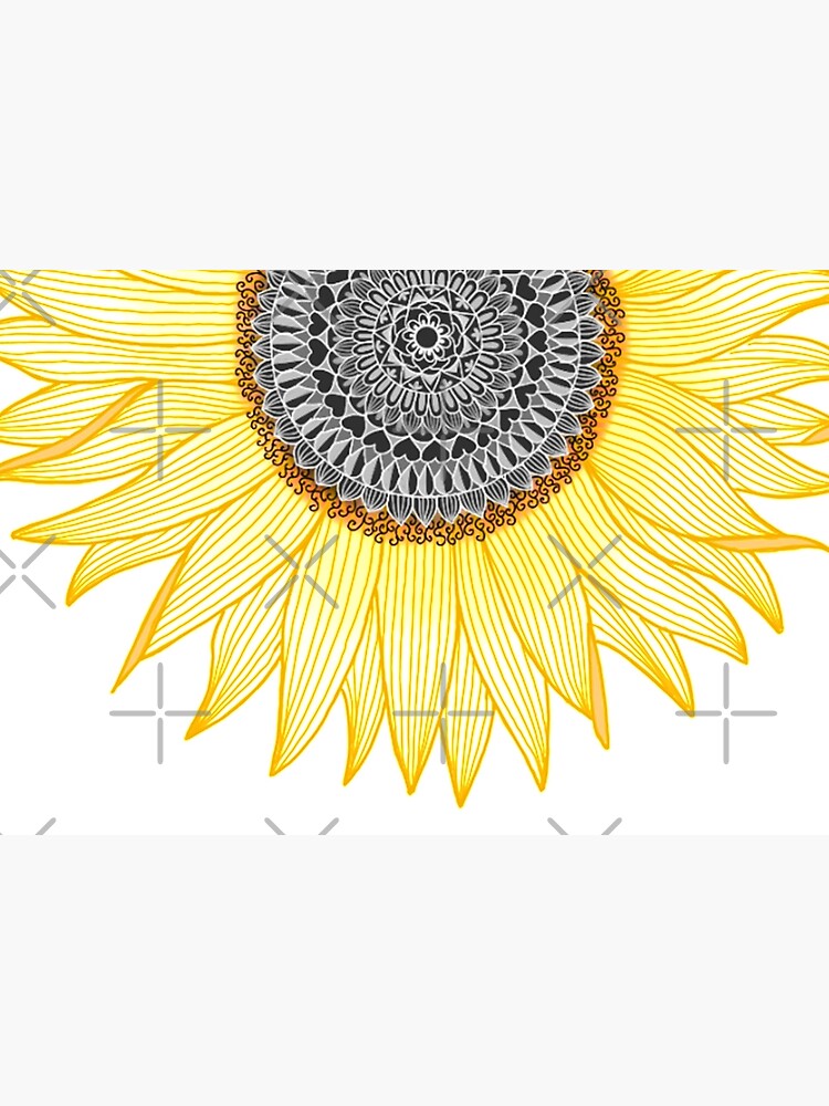 Golden Mandala Sunflower by paviash