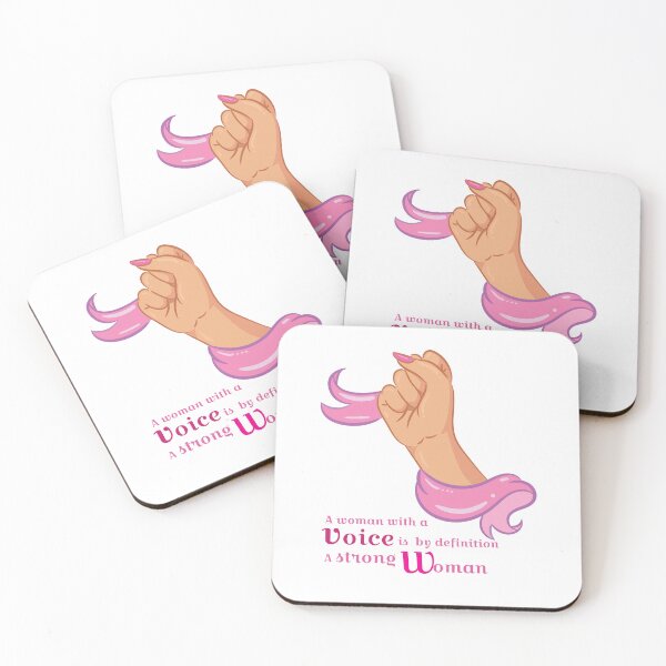 Item preview, A woman with a voice is, by definition, a strong woman designed and sold by Crafty-Hawk.