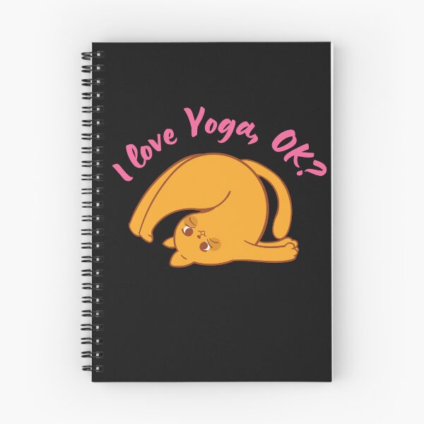 Aperçu de l'œuvre J'aime le yoga, d'accord ? créée et vendue par Rowbic.