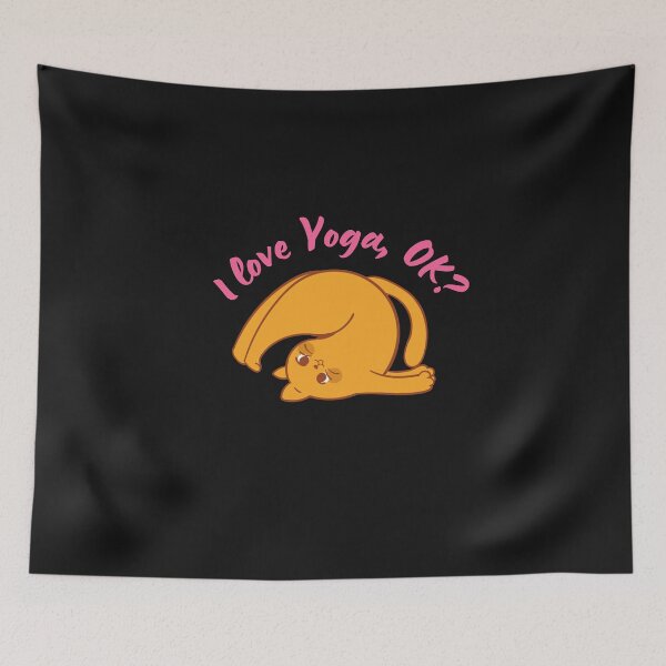 Item preview, I love Yoga, OK? designed and sold by Rowbic.