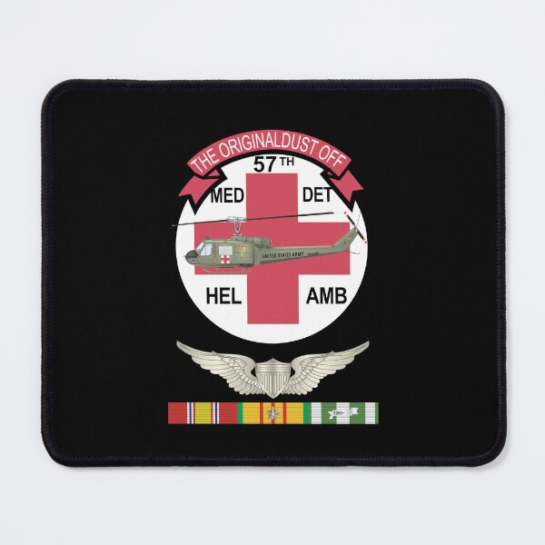 Item preview, Army - 57th Medical Company - Orignial Dustoff - Aviator Badge - Vietnam w VN SVC designed and sold by Military Insignia Products.