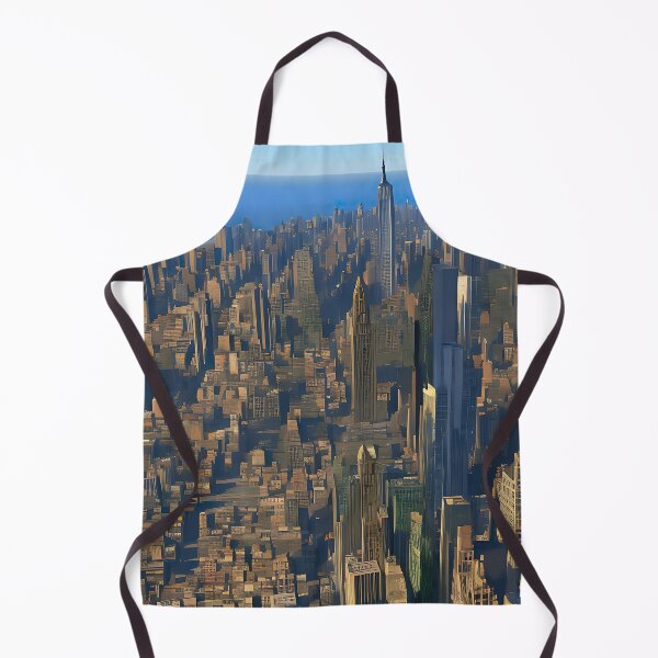 Item preview, New York Abstract Digital Art Illustration designed and sold by artsandprintsco.