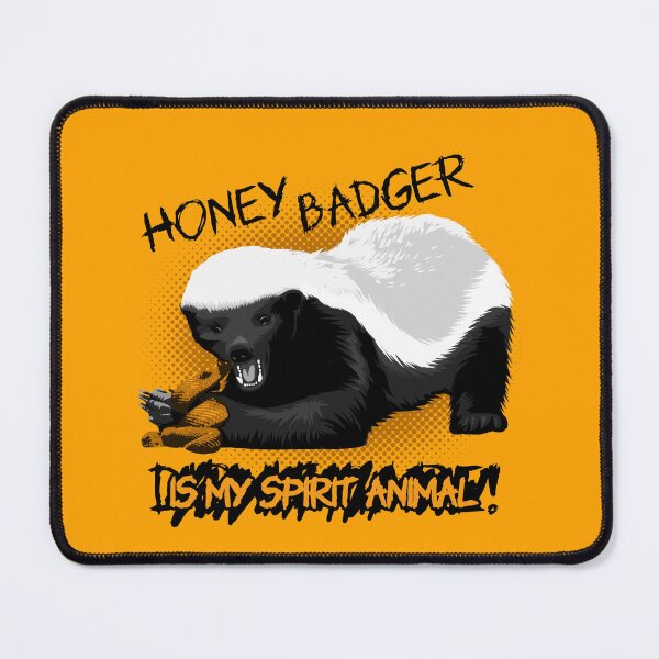 Item preview, Honey Badger Meme, dark text designed and sold by yulia-rb.