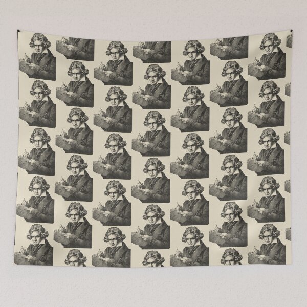 Item preview, ludwig van beethoven (cream) designed and sold by Madame Memento.