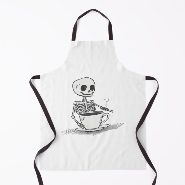 Item preview, Coffee Lovers Skeleton designed and sold by Pralph.