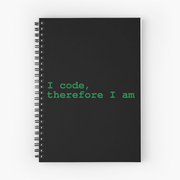 Item preview, I Code Therefore I Am Geeker designed and sold by brytfanna.