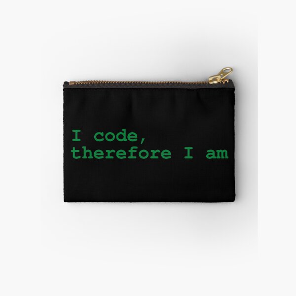 Aperçu de l'œuvre Je code donc je suis Geeker créée et vendue par brytfanna.