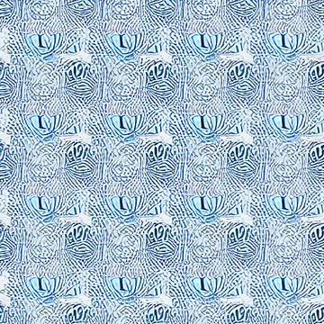 Artwork thumbnail, Mitochondria - pattern by SomePatterns