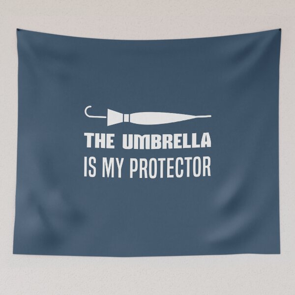 Item preview, The umbrella is my protector, National Umbrella Day, a nice gift for your friends  designed and sold by abdelhak2005.
