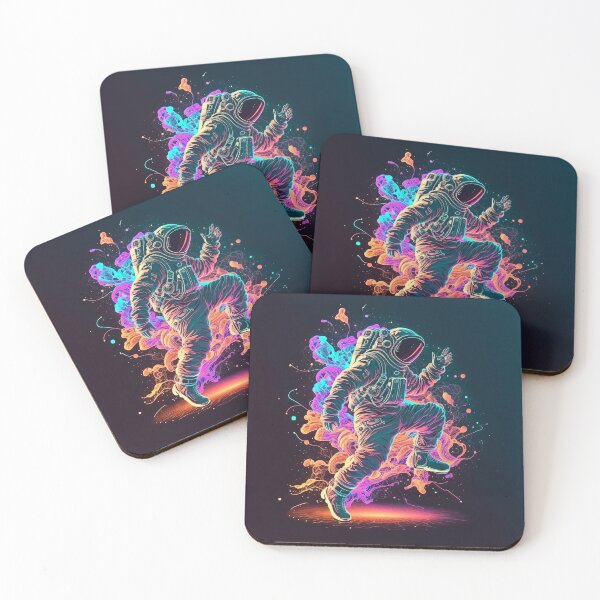 Item preview, Astronaut dancing in space  designed and sold by ramith-concept.