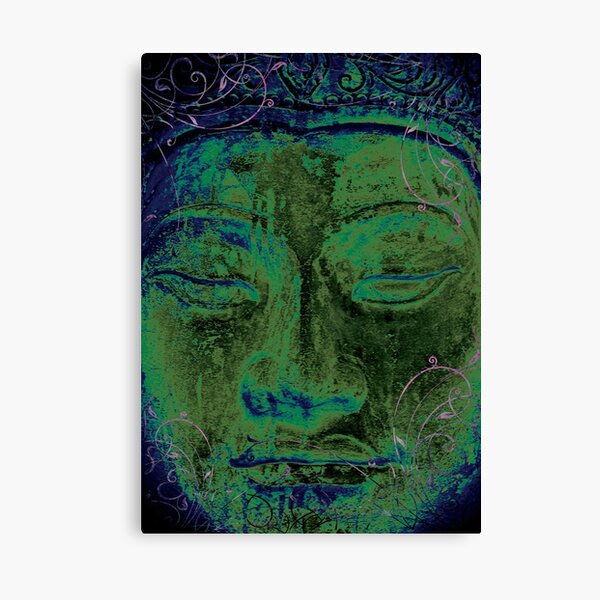 Blue Buddha watercolor painting Canvas Print / Canvas Art by Thubakabra -  Pixels Merch