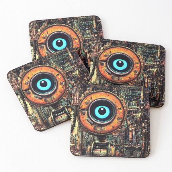 Aperçu de l'œuvre Robot OEIL 068 créée et vendue par Alexandre Rangel.