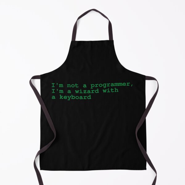 Item preview, I'm Not A Programmer, I'm A Wizard With A Keyboard designed and sold by brytfanna.