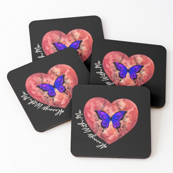 Item preview, Remember Always Purple Butterfly Heart Inspirational Quote designed and sold by tamdevo1.