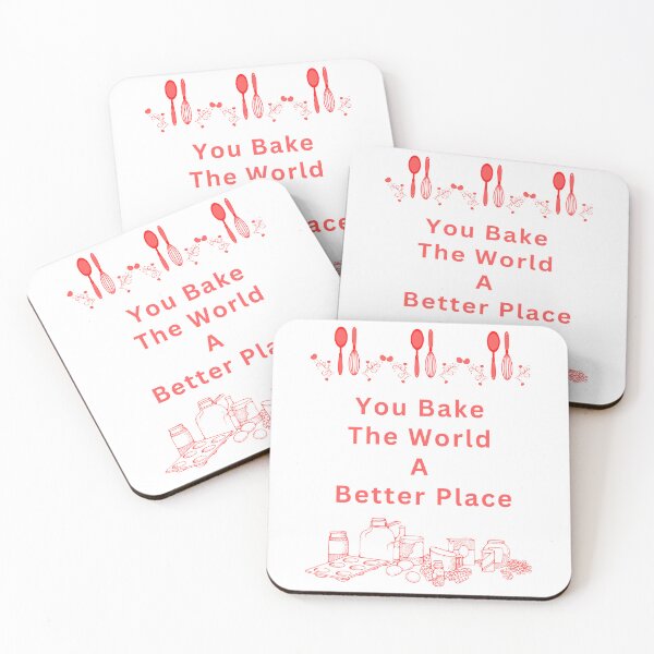 Item preview, You Bake The World A Better Place designed and sold by Simo0455.