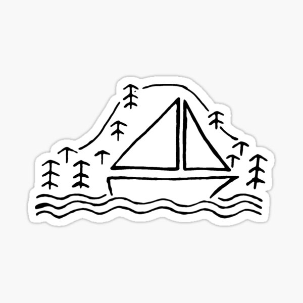 Sailboat Sticker