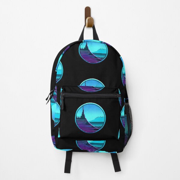 Item preview, Synthwave alien world cyberpunk sticker designed and sold by SJG-digital.