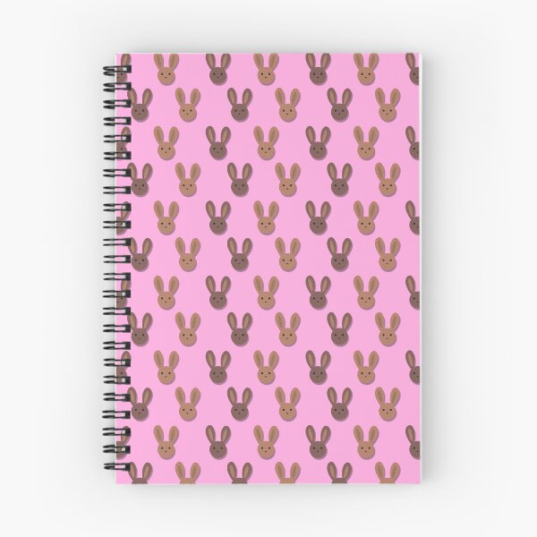 Item preview, cute chocolate easter bunnies on a pink background designed and sold by Dream Designs.