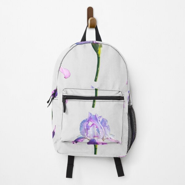 Item preview, Purple Iris Flower - Birth flower of February designed and sold by EveryDayDabble.