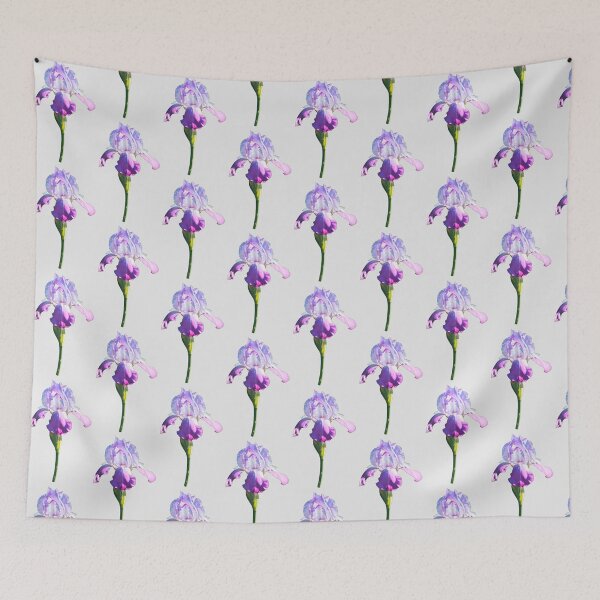 Item preview, Purple Iris Flower - Birth flower of February  designed and sold by EveryDayDabble.