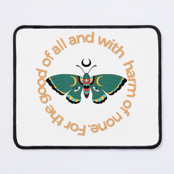 Item preview, For the good of all and with harm of none - lunar moth designed and sold by Rachel July.