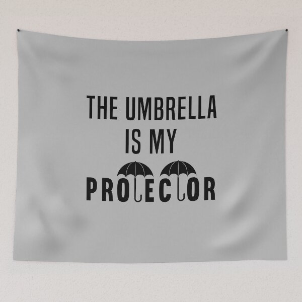 Item preview, The umbrella is my protector, National Umbrella Day, a nice gift for your friends  designed and sold by abdelhak2005.