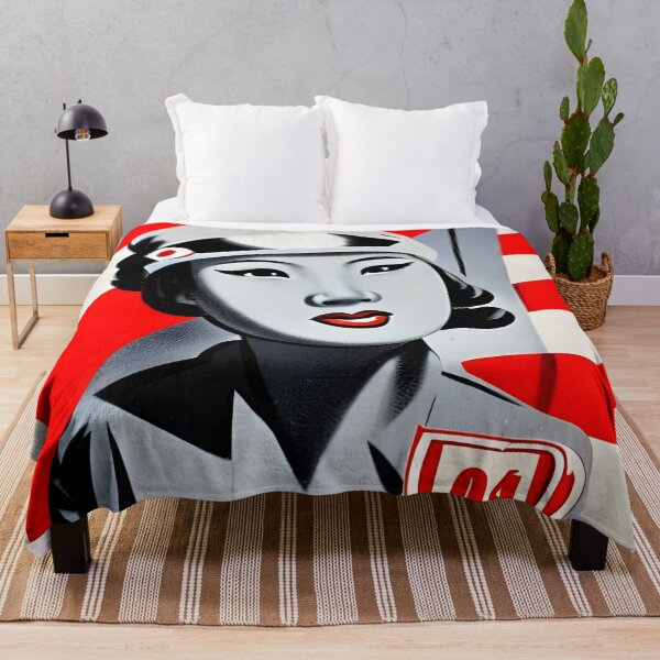 Item preview, Chinese Woman Propaganda in Vintage Style - Retro designed and sold by Dalive.
