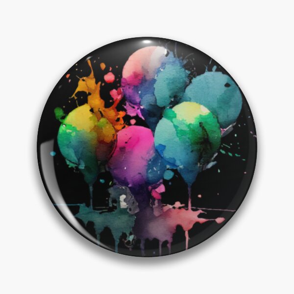 Item preview, Balloons In Abstract Watercolor designed and sold by delohill.