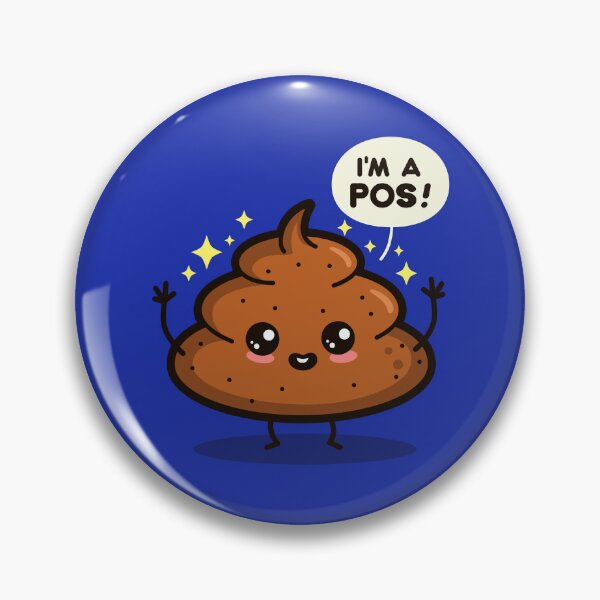 Item preview, Funny Boomer Gen Z Cute Kawaii Poop Shit Clever POS Cartoon designed and sold by BoggsNicolasArt.