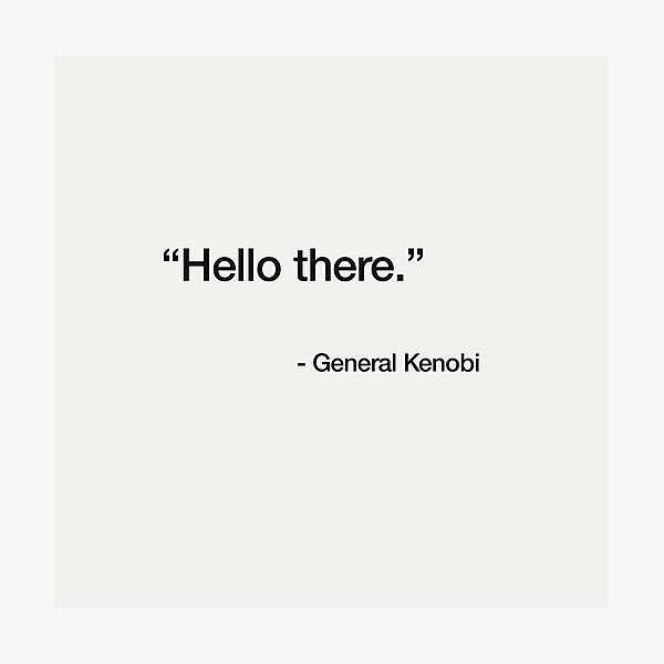 Item preview, Hello there designed and sold by Arselion.