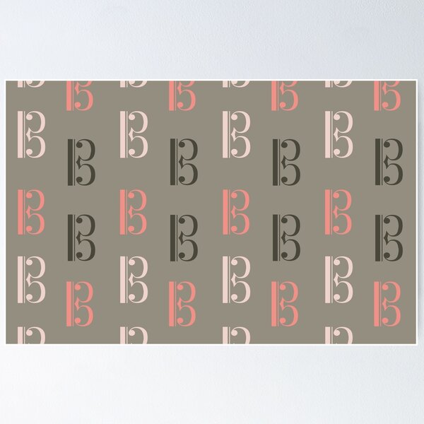 Item preview, Tenor/Alto Pattern - Tenor/Alto Clef designed and sold by piesdesignart.