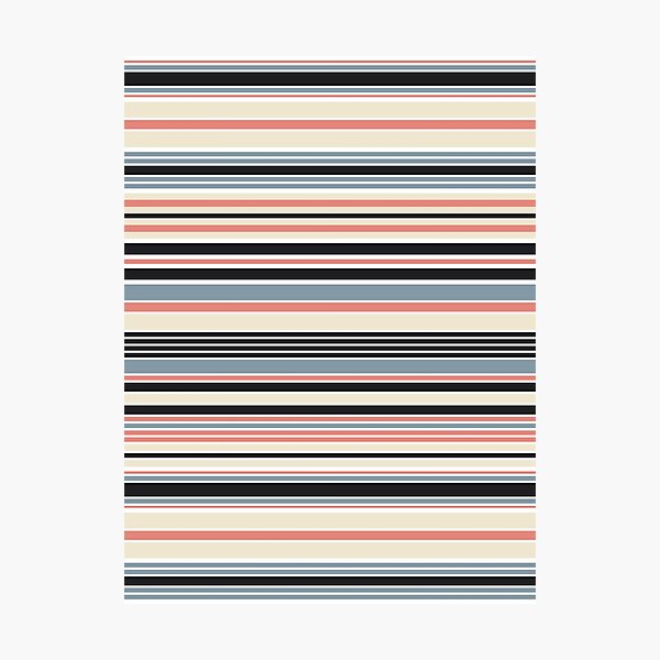 Item preview, Colorful horizontal navy stripes design  designed and sold by BattaAnastasia.