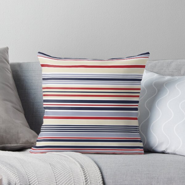 Item preview, Colorful horizontal navy stripes design designed and sold by BattaAnastasia.